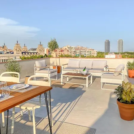 Apartment Lively 1 Bdr With Private Terrace Born Barcelona